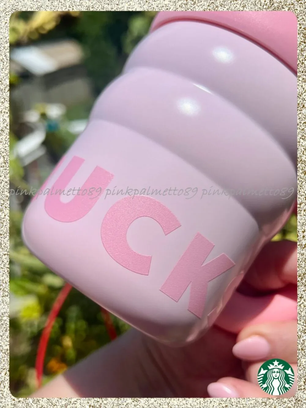✨🍓 NWT 2026 Starbucks Light Pink Ripple 12oz Stainless Steel Insulated Mug